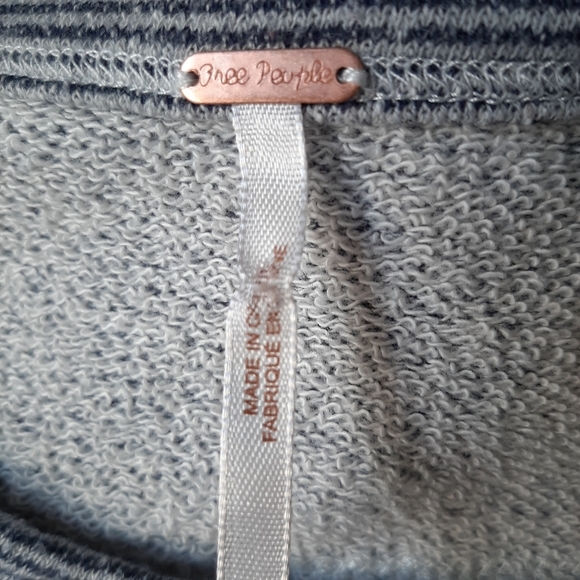 FREE PEOPLE STRIPED TOP - Picture 8 of 8